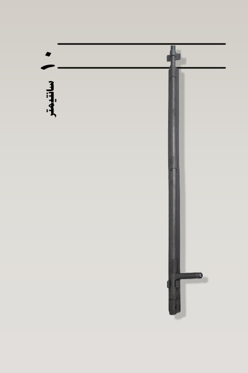 قفل کشویی ربیع صنعت - کد 99 - اندازه قسمت قفل شو