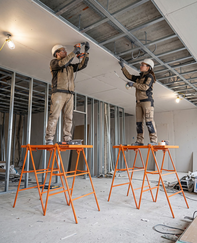خرک کارگاهی تاشو و تنظیمی ربیع صنعت